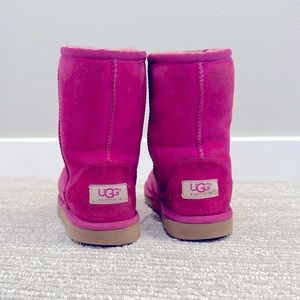 Ficus Pink UGG boots sz 3